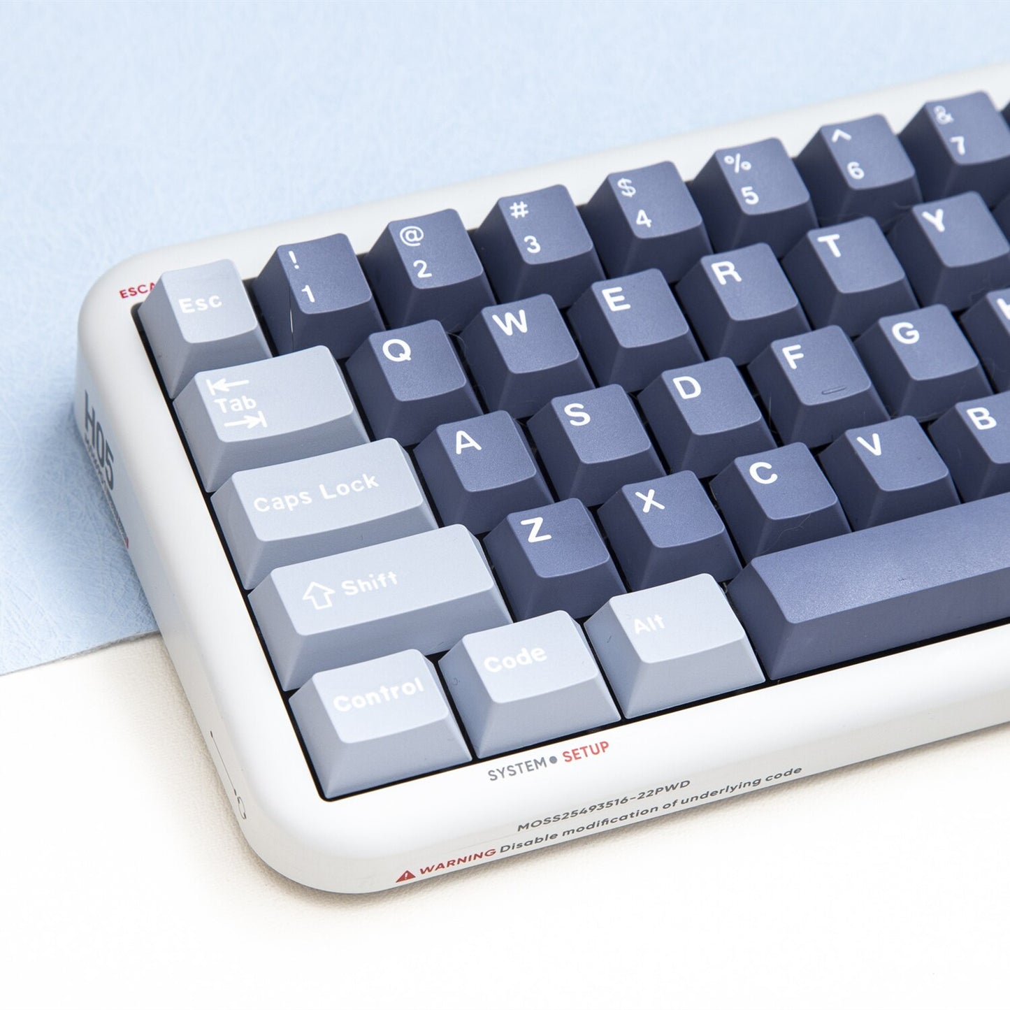 173 Key Doubleshot PBT Cherry Profile Keycap Set - Blue Horizons