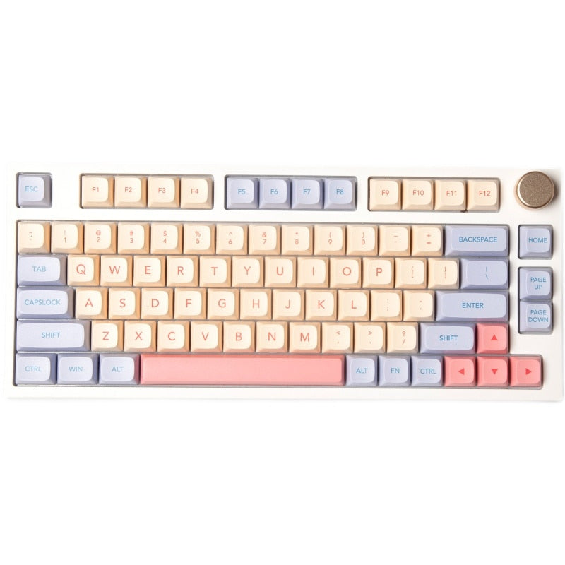 132 Key PBT XDA Profile Keycap Set - Marshmallow