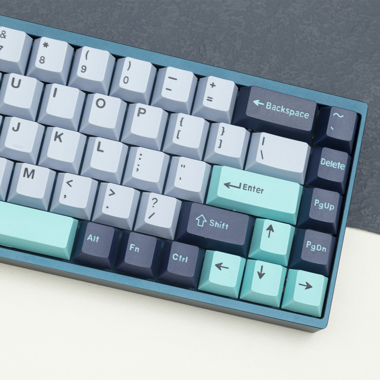 173 Key Doubleshot PBT Cherry Profile Keycap Set - Blue Oasis