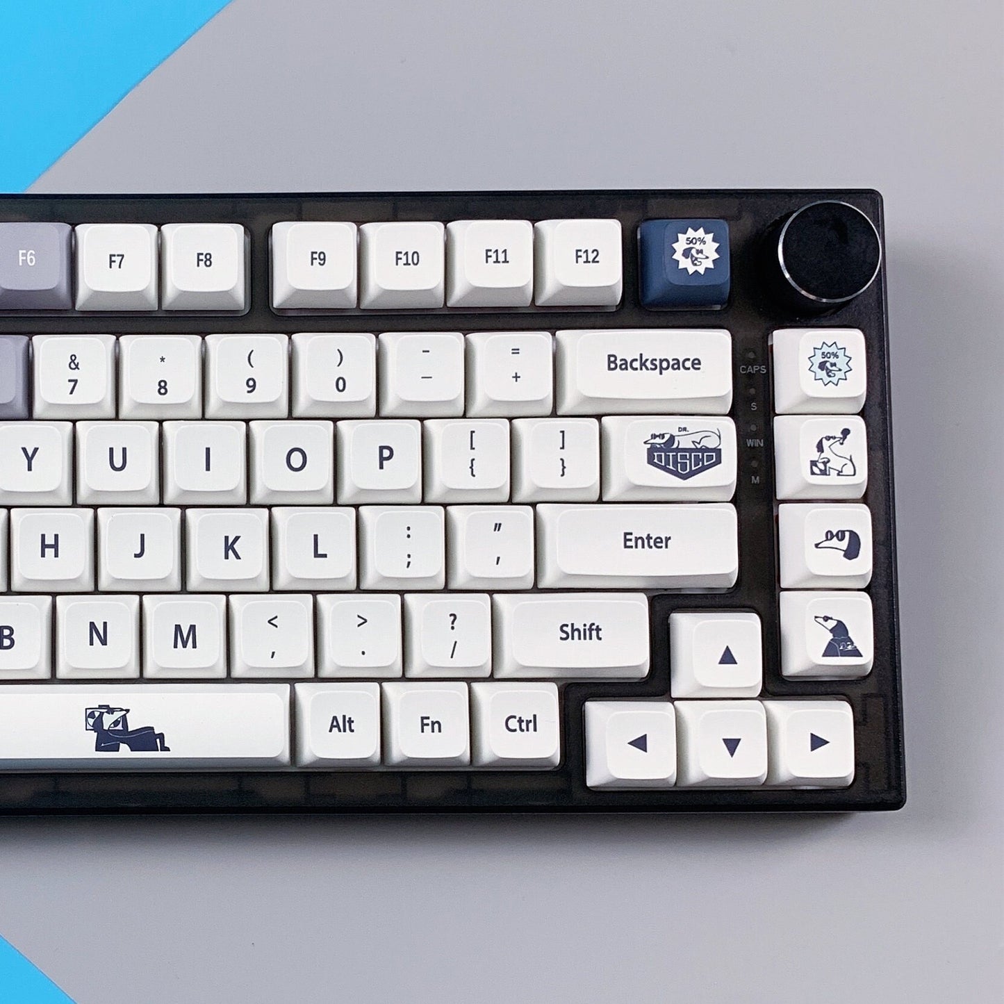 127 Key PBT XDA Profile Keycap Set - Dr.Dog