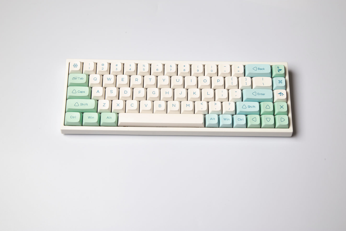 133 Key PBT XDA Profile Keycap Set - Frozen Bubbles