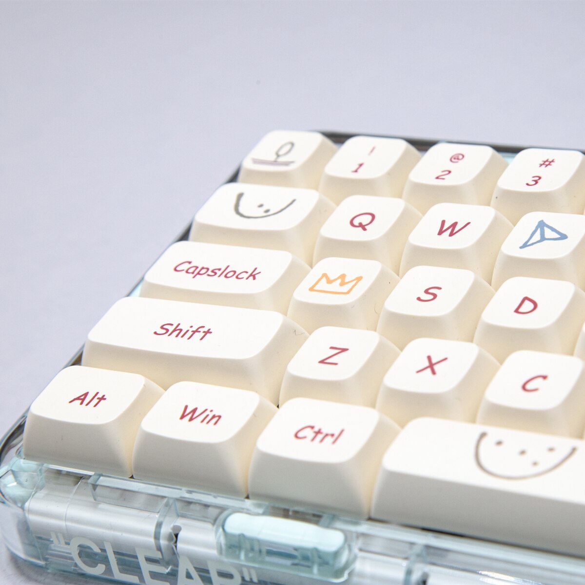 132 Key PBT XDA Profile Keycap Set - Doodles