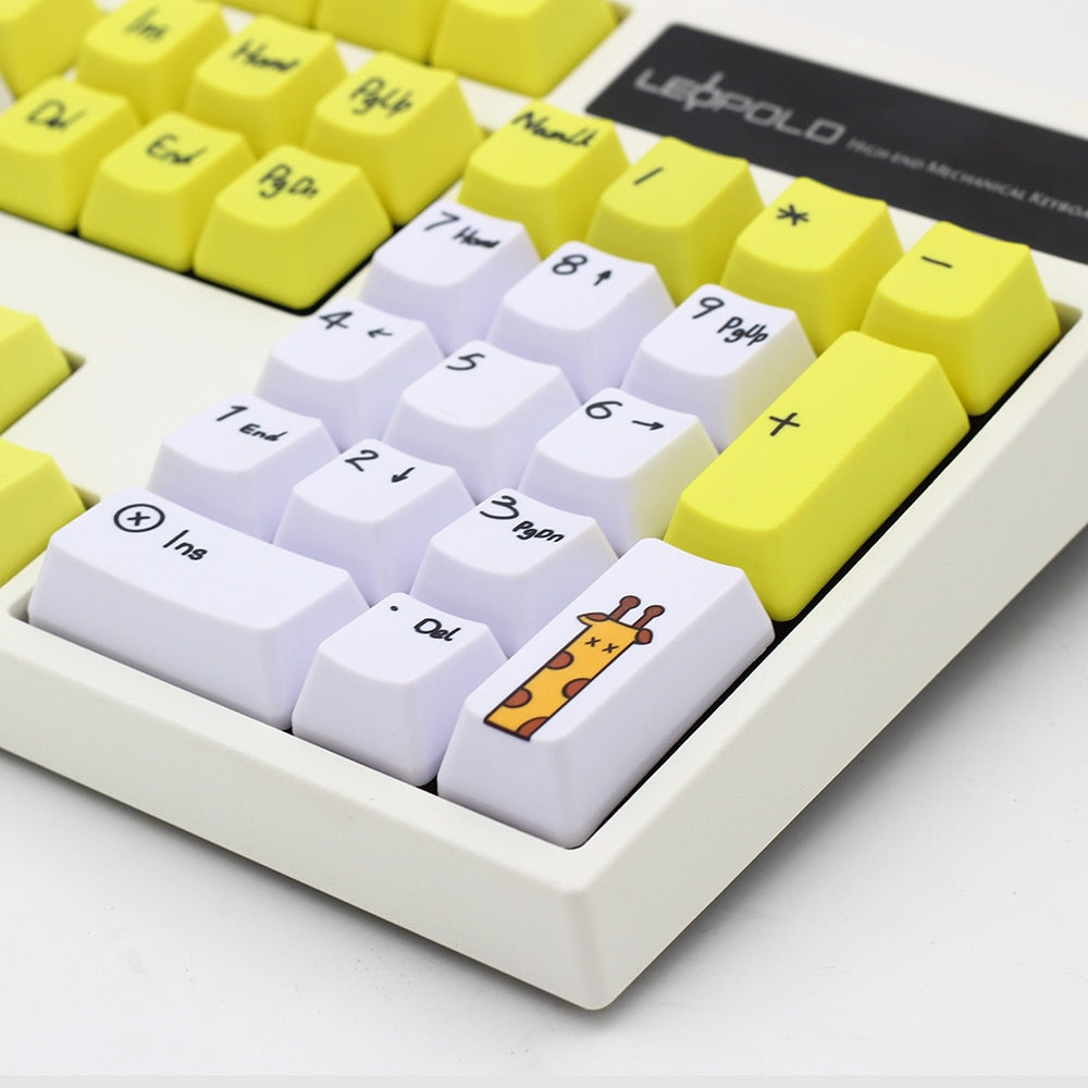 108 Keys PBT OEM Profile Keycap Set - Animal Farm
