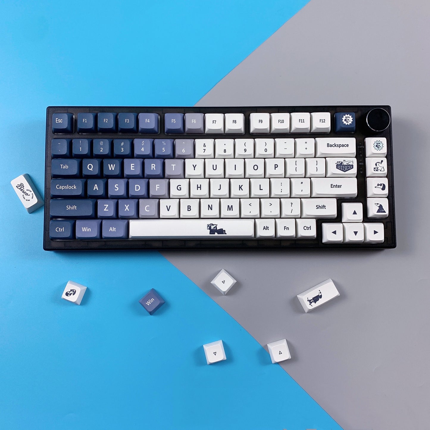 127 Key PBT XDA Profile Keycap Set - Dr.Dog