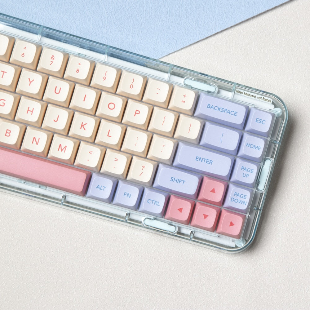 132 Key PBT XDA Profile Keycap Set - Marshmallow