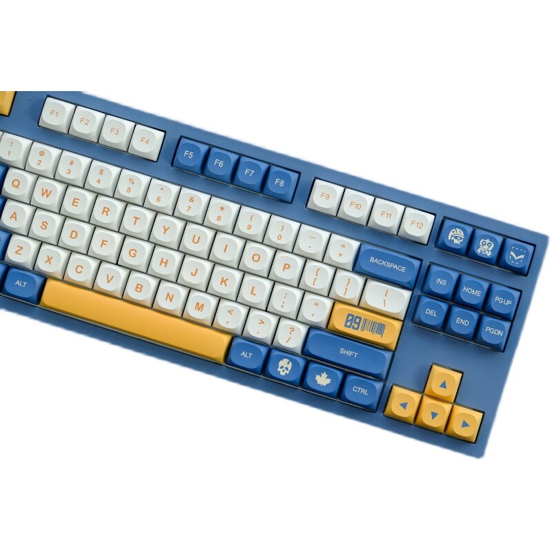 144 Key PBT XDA Profile Keycap Set - Skull Rider