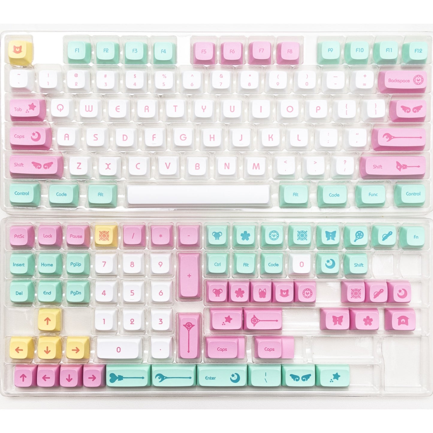 143 Key PBT XDA Profile Keycap Set - A Fanciful Fairytale