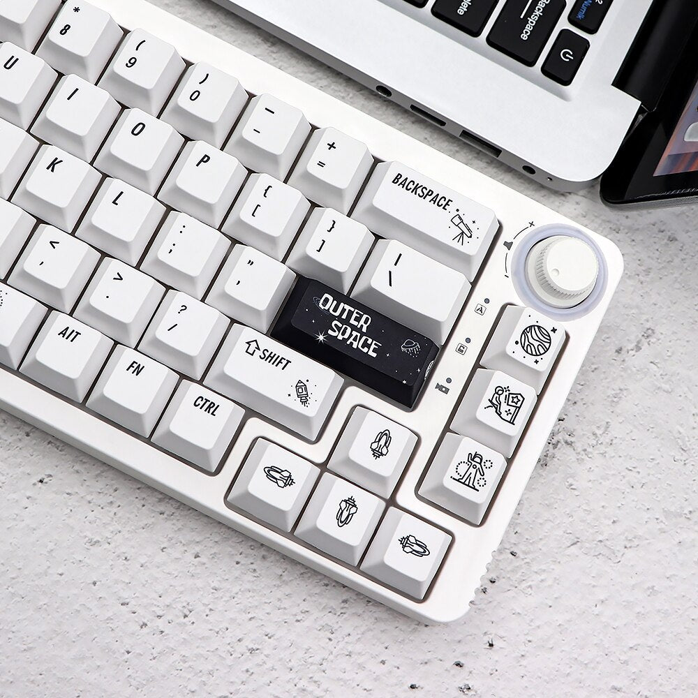 138 Key PBT Cherry Profile Keycap Set - Outer Space