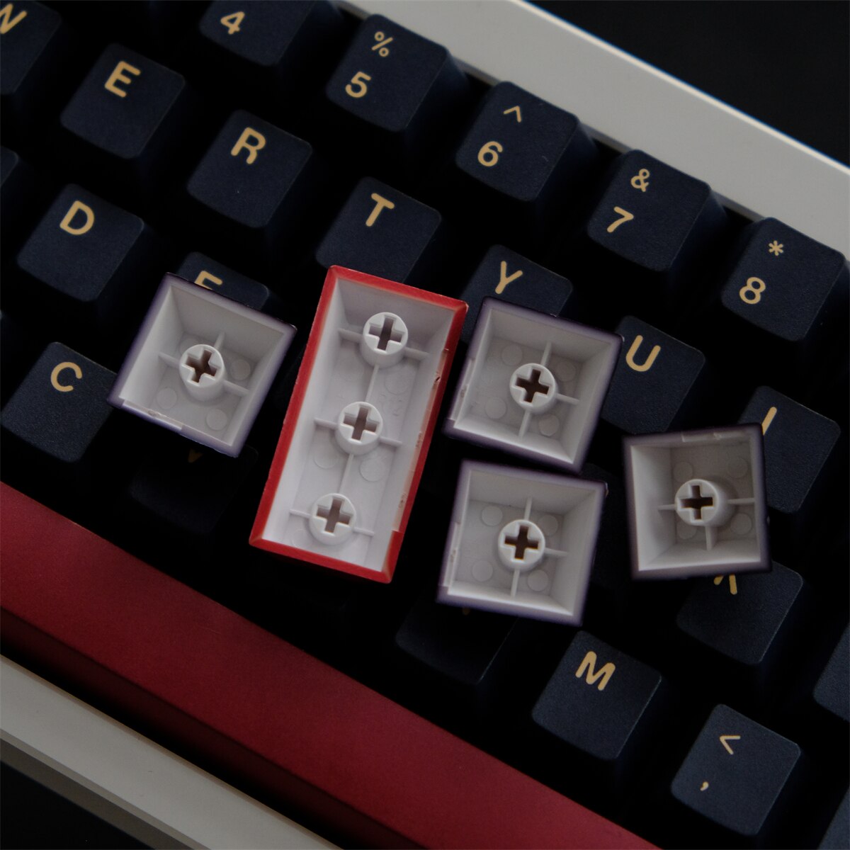 129 Keys PBT Cherry Profile Keycap Set - The Roman Empire