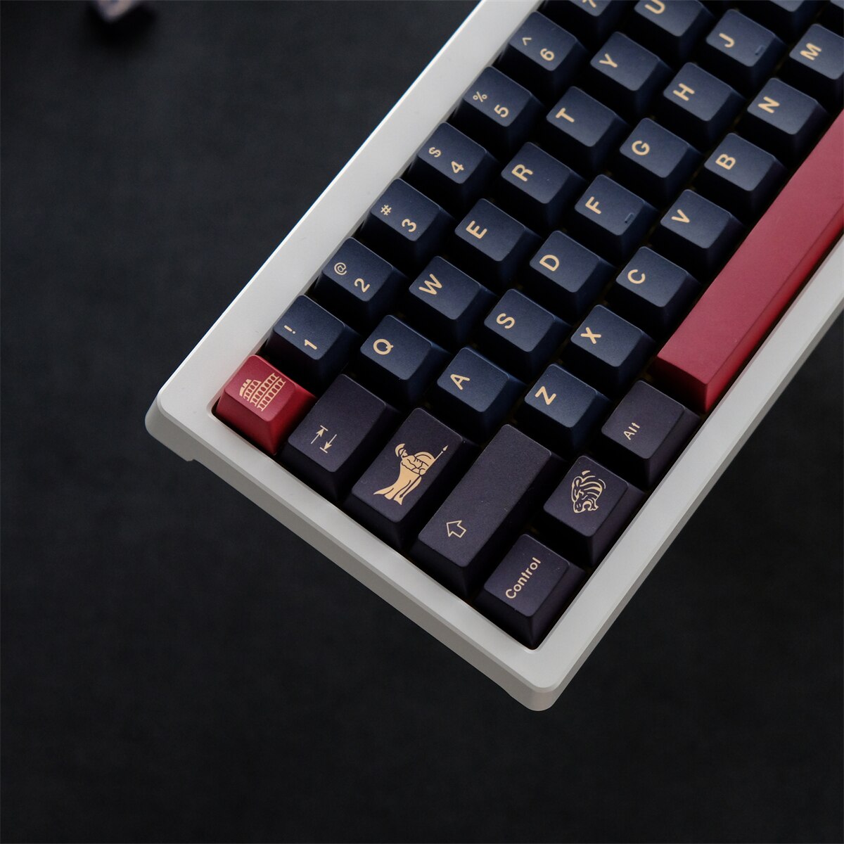 129 Keys PBT Cherry Profile Keycap Set - The Roman Empire