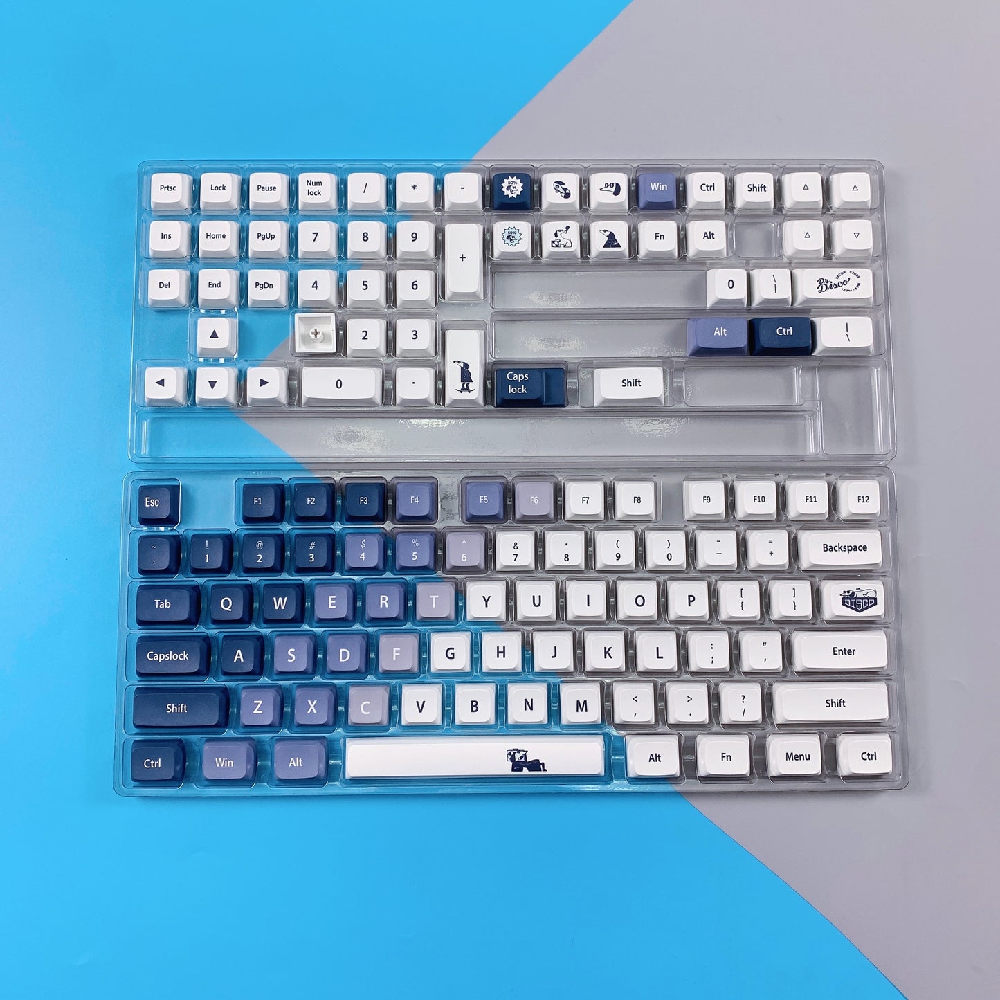 127 Key PBT XDA Profile Keycap Set - Dr.Dog