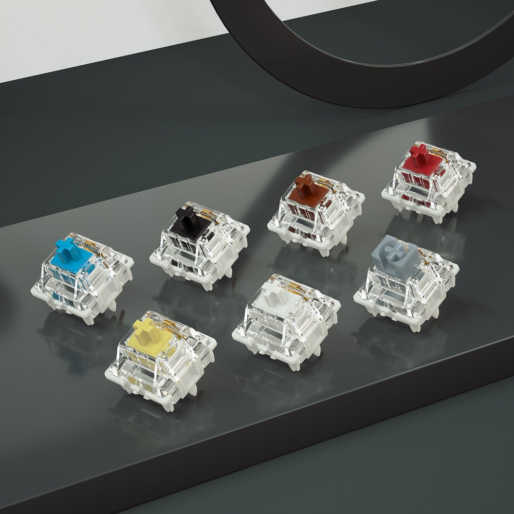 Gateron Pro V2 2.0 3-Pin Mechanical Switches
