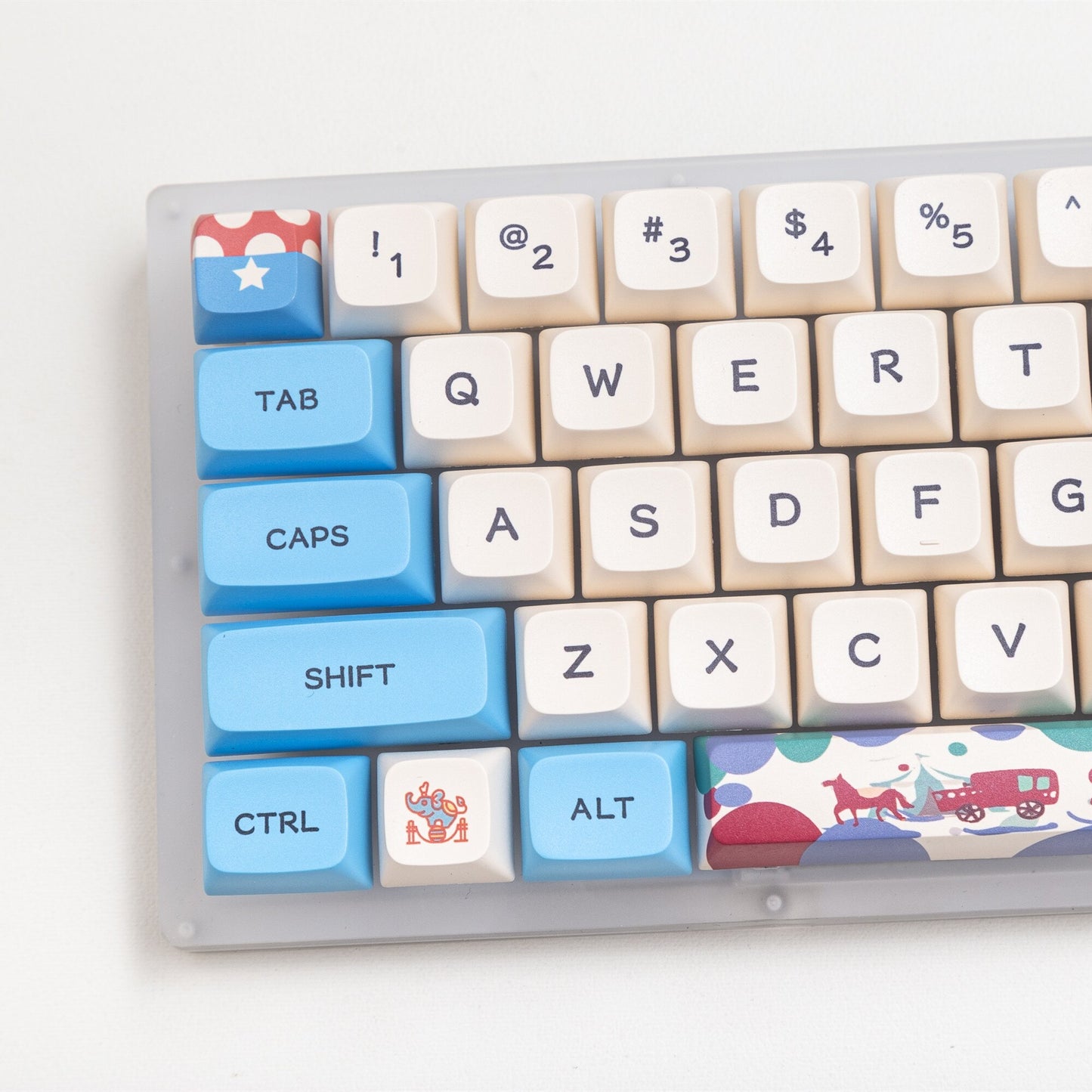 132 Key PBT XDA Profile Keycap Set - Circus