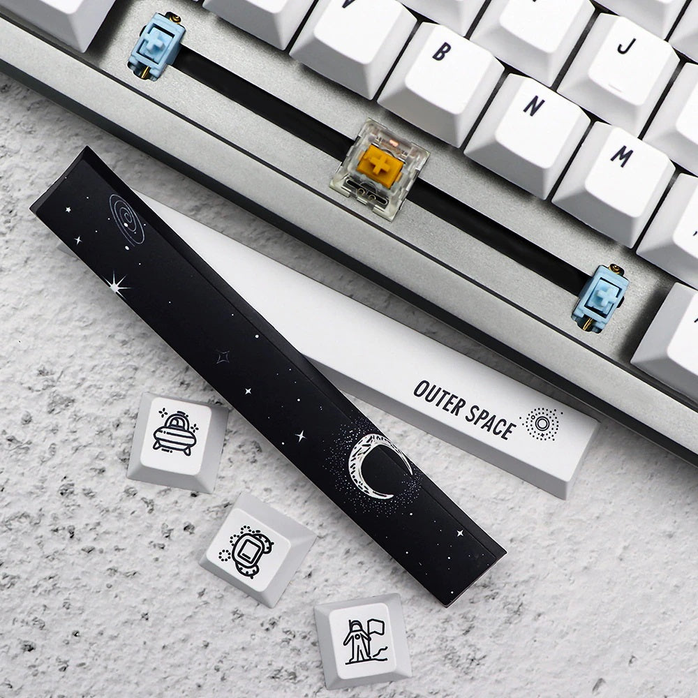 138 Key PBT Cherry Profile Keycap Set - Outer Space