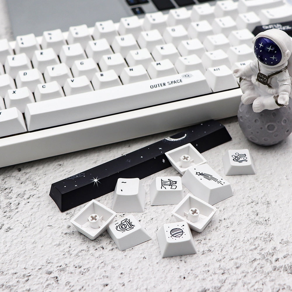 138 Key PBT Cherry Profile Keycap Set - Outer Space