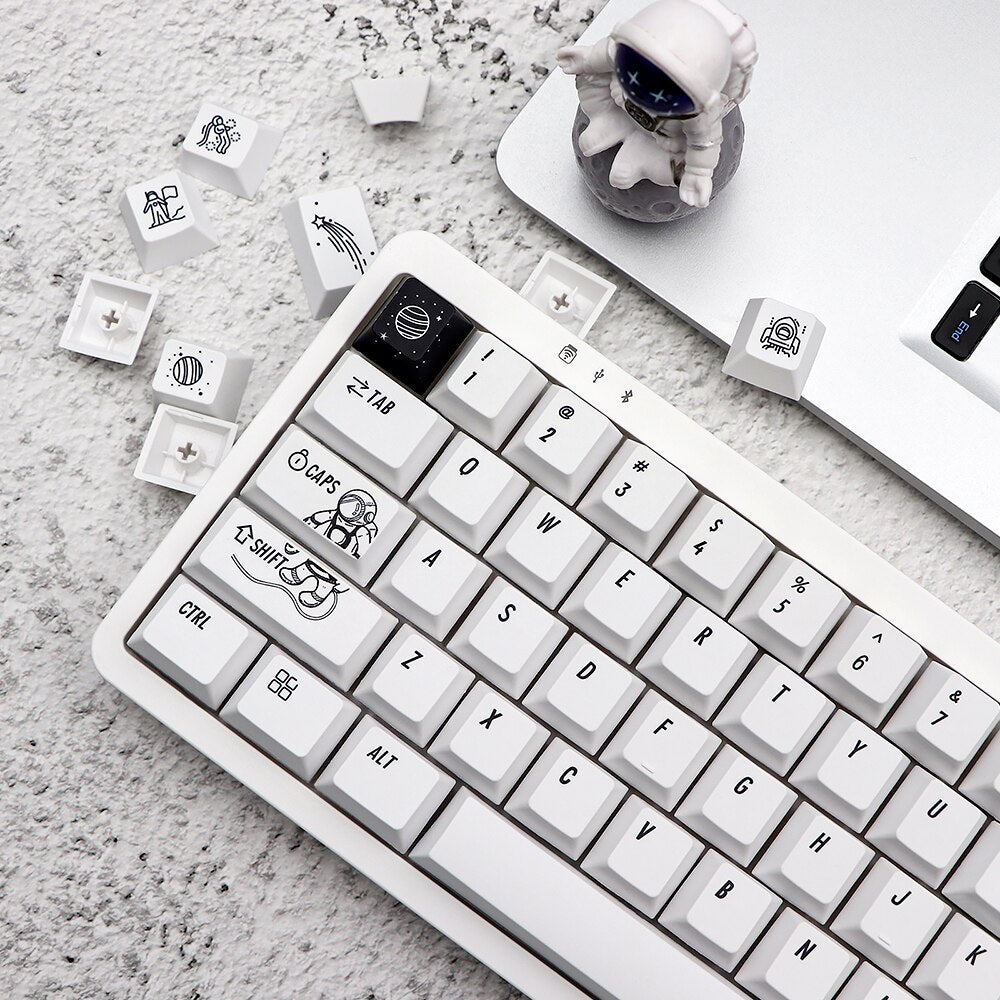 138 Key PBT Cherry Profile Keycap Set - Outer Space