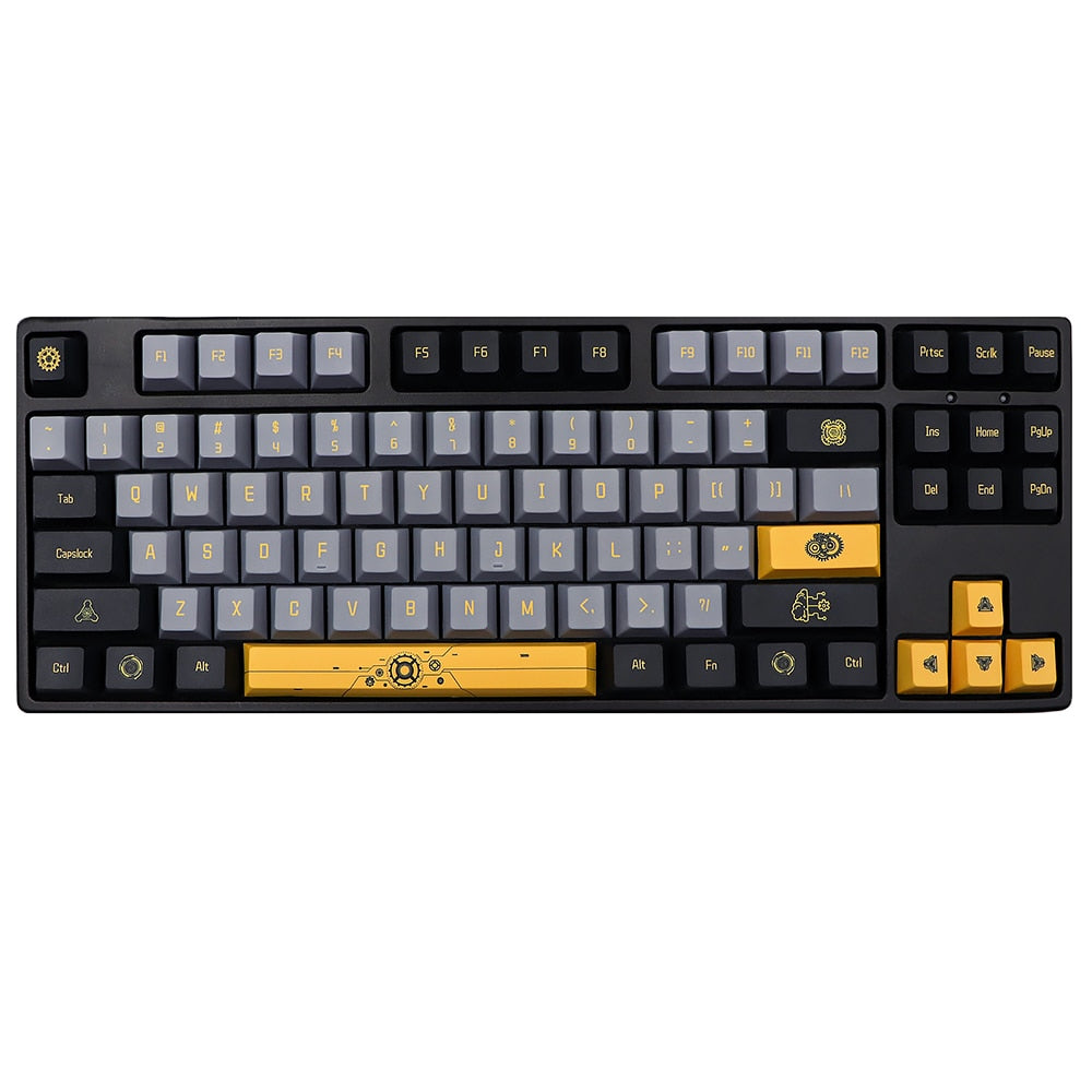 143 Key PBT Cherry Profile Keycap Set - Gears and Gadgets