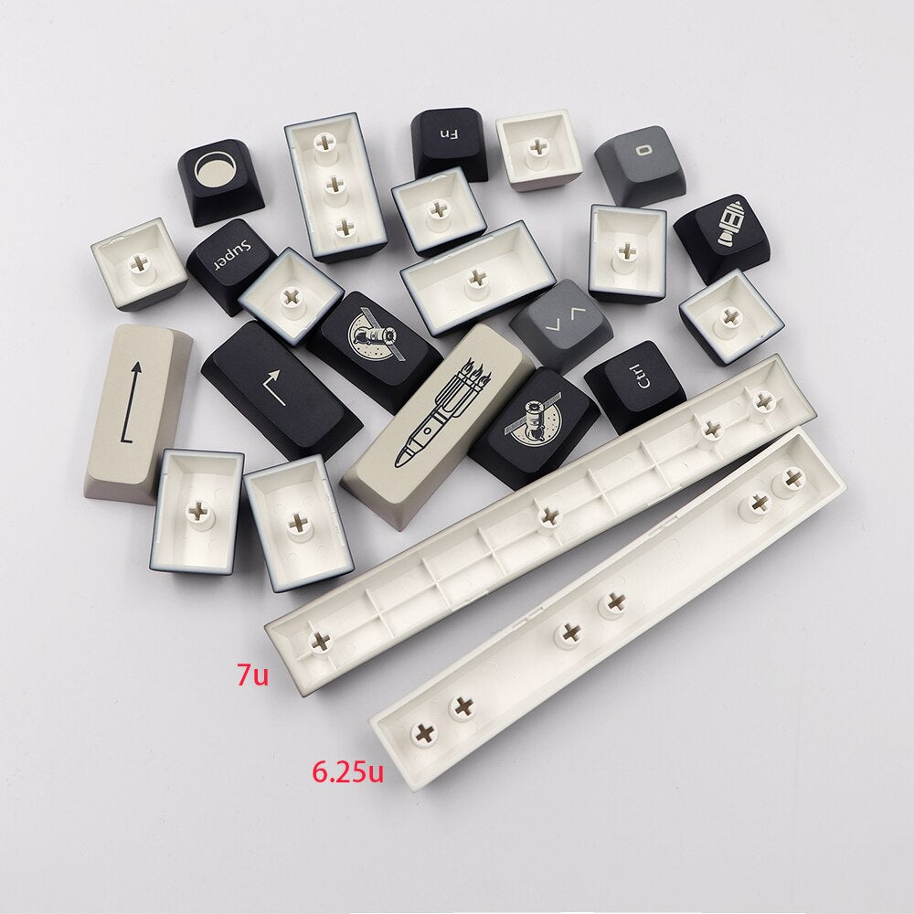 133 Key PBT XDA Profile Keycap Set - Voyager