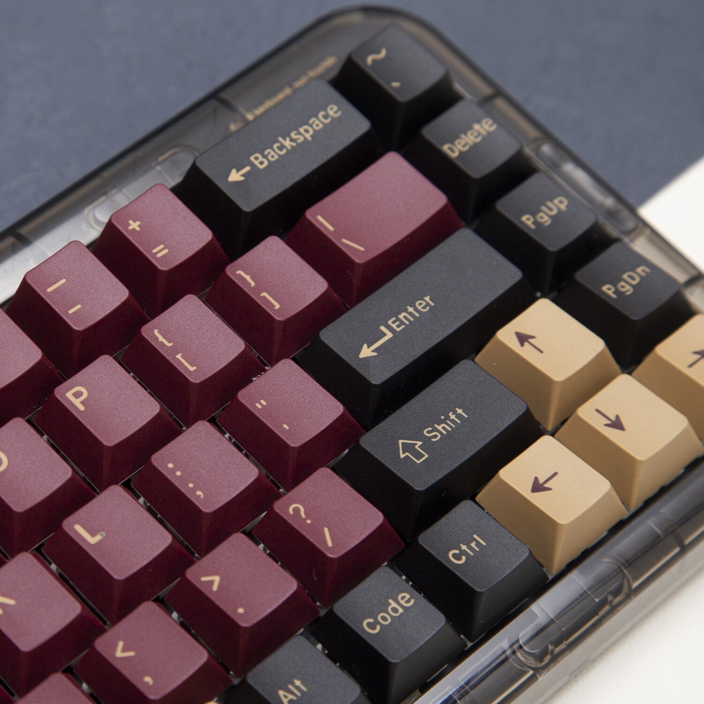 173 Key Doubleshot PBT Cherry Profile Keycap Set - Crimson Inferno