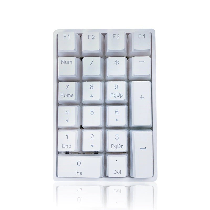 21 Key Wireless Dual Mode Mechanical Numpad - 8 Switch Options