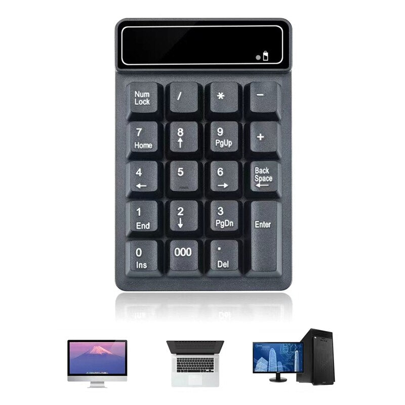 19 Key Wireless Mechanical Numpad