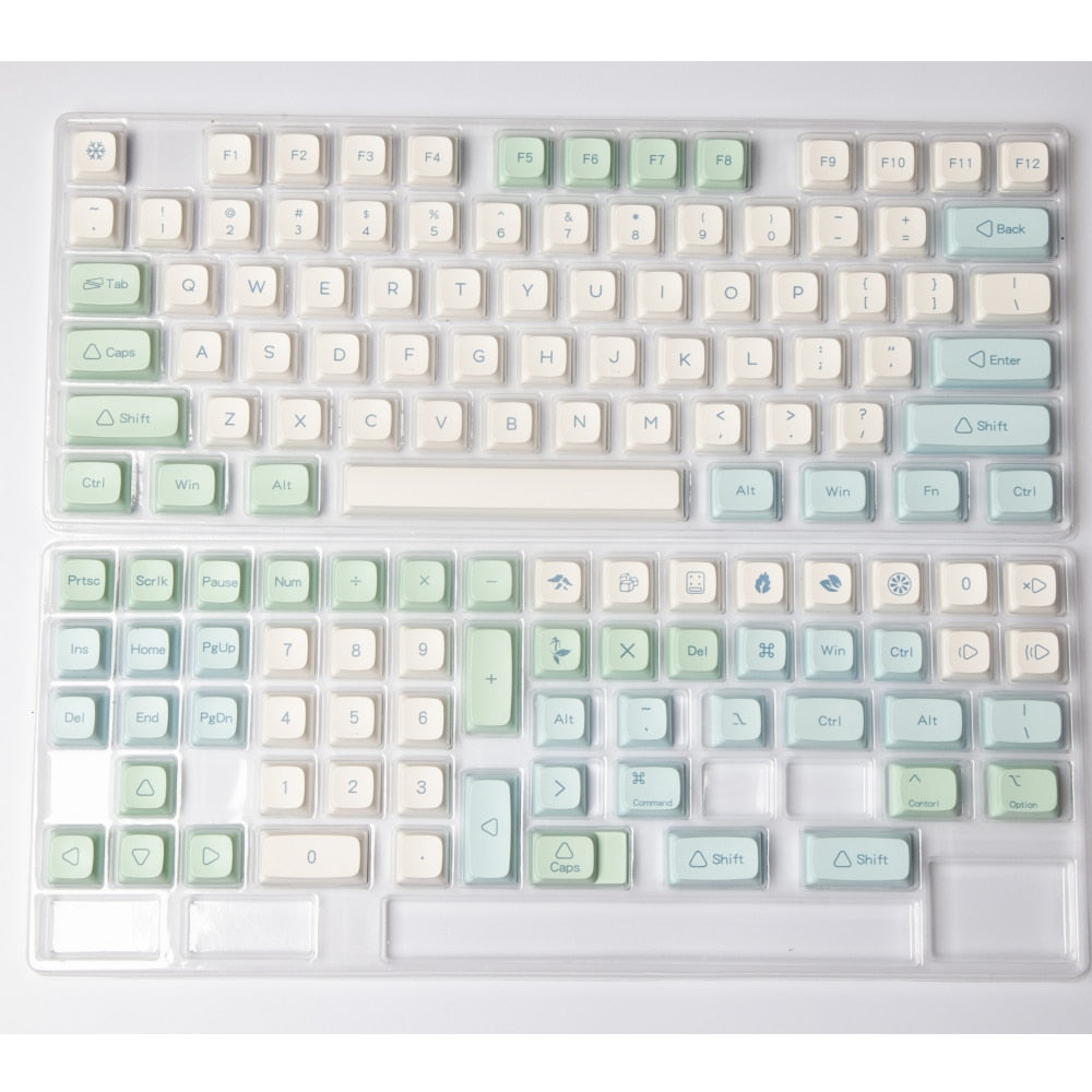 133 Key PBT XDA Profile Keycap Set - Frozen Bubbles