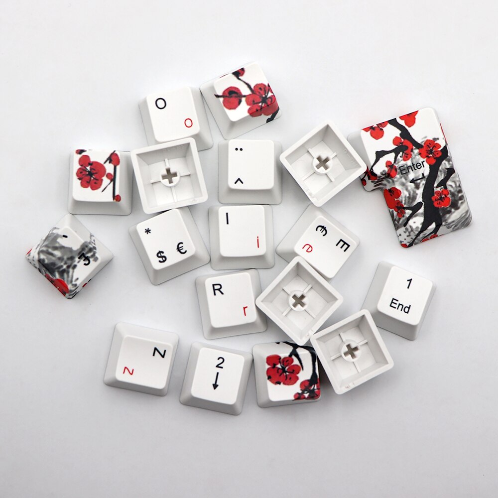 111 Key ISO-FR PBT OEM Profile Keycap Set - Lac Tranquille