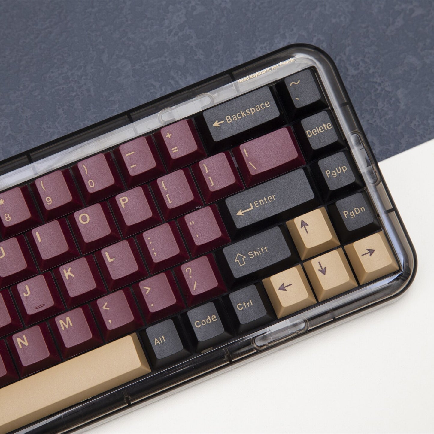 173 Key Doubleshot PBT Cherry Profile Keycap Set - Crimson Inferno