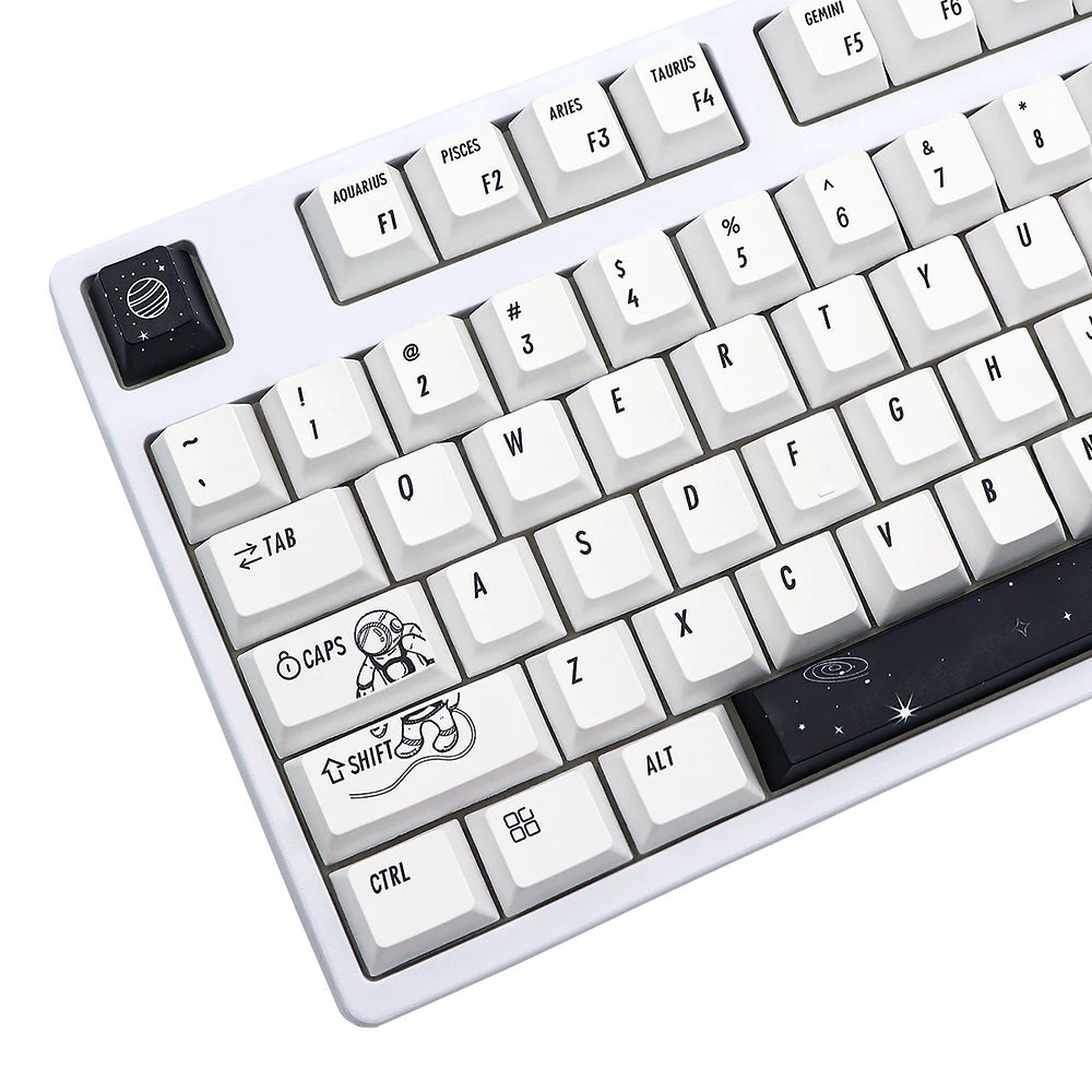 138 Key PBT Cherry Profile Keycap Set - Outer Space