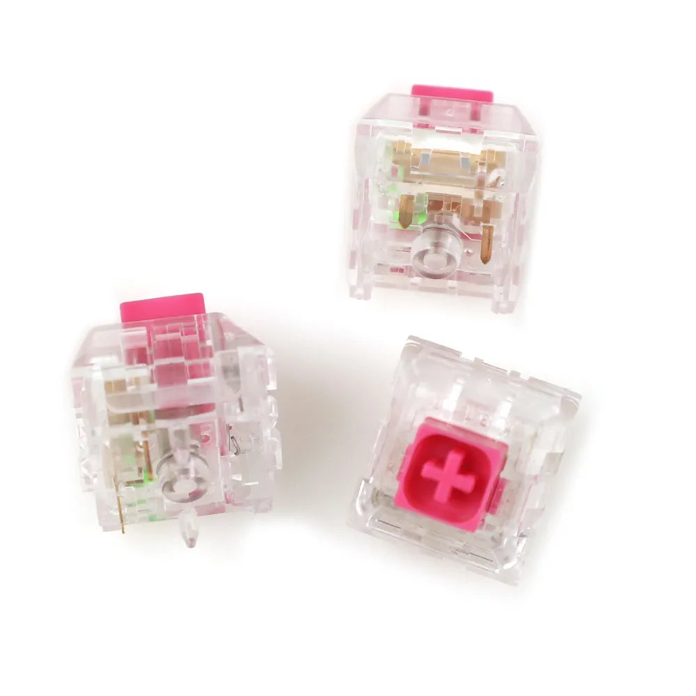 Kailh Box Crystal Series - Royal Navy, Jade Pink Switches