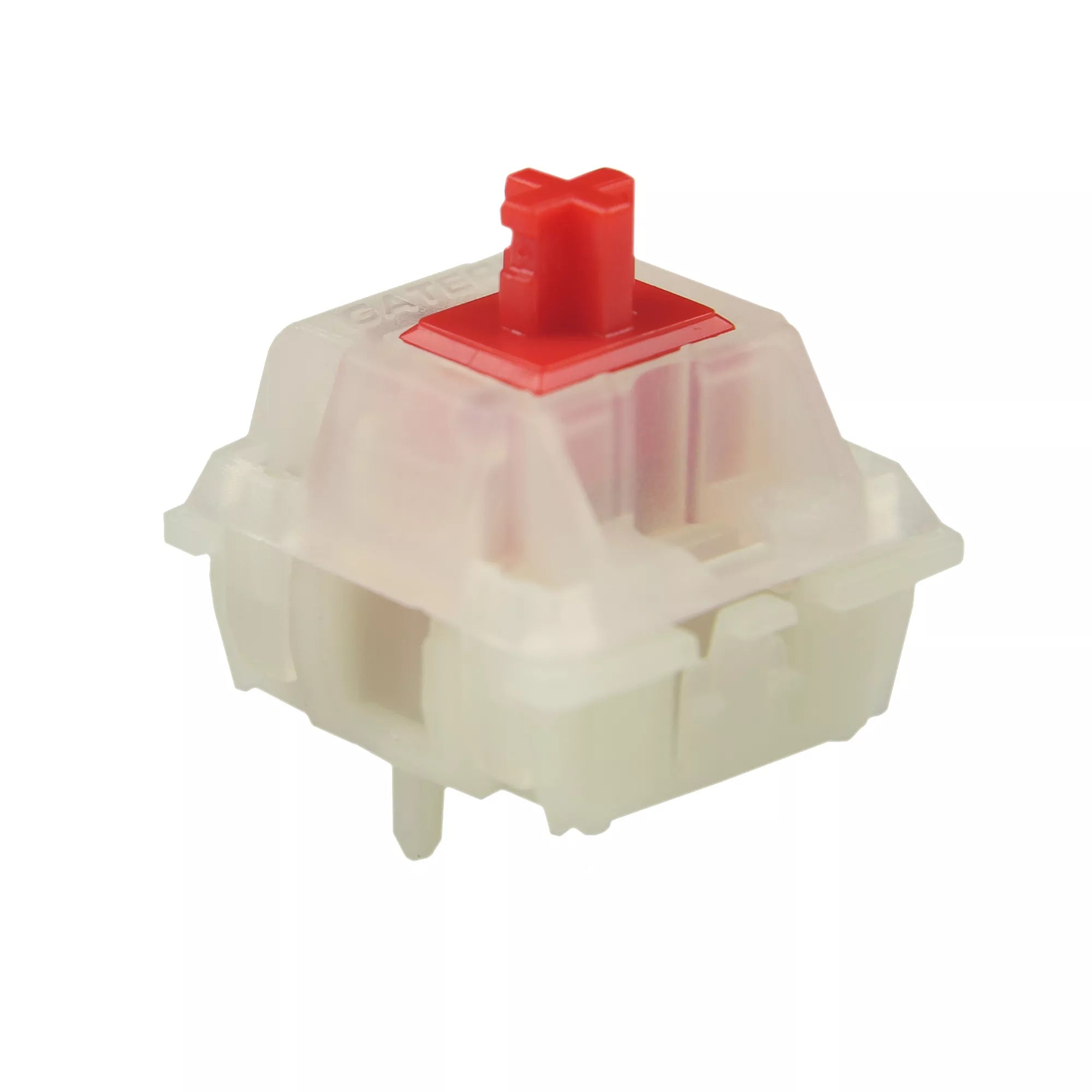 Gateron Pro Milky Red Switches - 45gf Linear Actuation - 35 Pack
