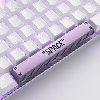 Cosmic Clarity 6.25u Artisan Spacebar - CNC Anodized Aluminum Keycap for Cherry MX Switches