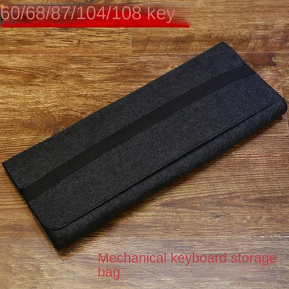 Velvet Mechanical Keyboard Carrying Case - Elegance on the Go