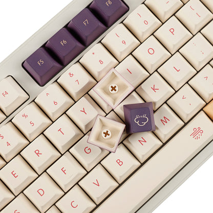 Sunset Haze Dye Sub Keycaps - German/French ISO