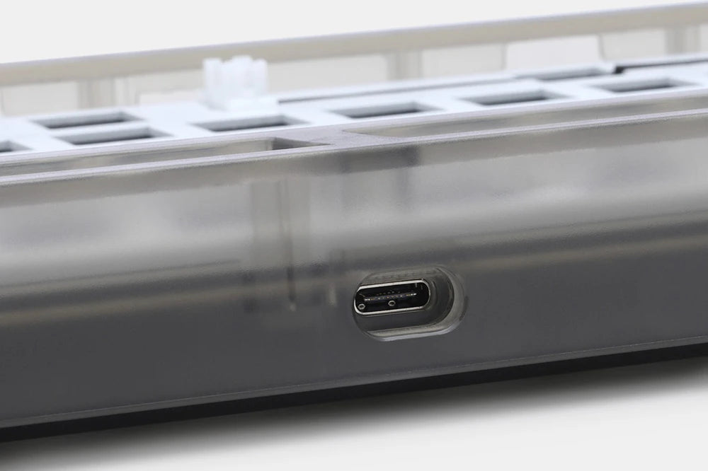 Flesports MK870 TKL Mechanical Keyboard Kit - Programmable Full RGB, Hot-Swappable
