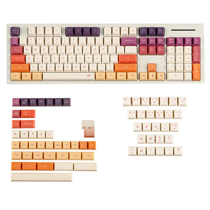 Sunset Haze Dye Sub Keycaps - German/French ISO