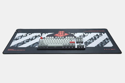 SwitchScape Pro Deskmat - Mechanical Keyboard Switch-Themed Mousepad with Stitched Edges