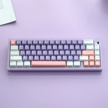 Purple Whisper 129 Key PBT Keycap Set