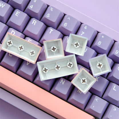 Purple Whisper 129 Key PBT Keycap Set