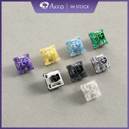 Akko V3 Pro Series Switches - Cream Yellow, Blue, Matcha Green, Piano Black - Tactile & Linear - 45pcs