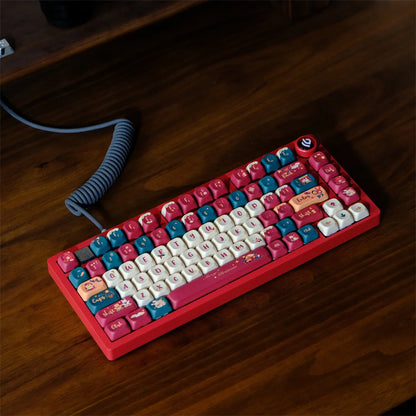 Christmas Cottage 129-Key PBT Keycap Set - MOA Profile