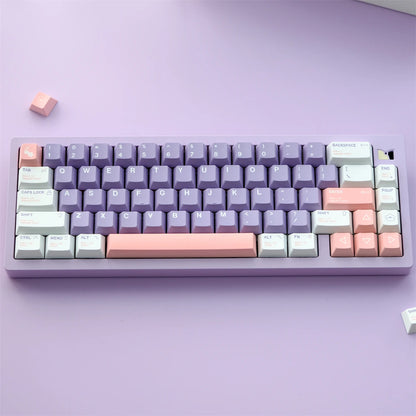 Purple Whisper 129 Key PBT Keycap Set