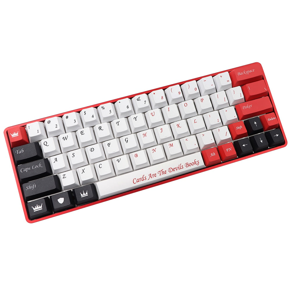 128 Key PBT Cherry Profile Keycap Set - Texas Holdem – KreativeKeys