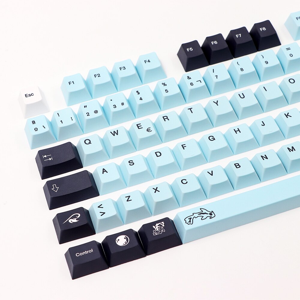 Oceanic Gale - 135 Key ISO-ES PBT Cherry Profile Keycap Set