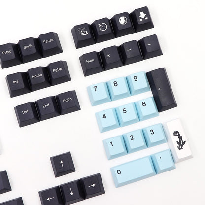 Oceanic Gale - 135 Key ISO-ES PBT Cherry Profile Keycap Set