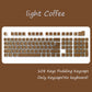 108 Key Doubleshot PBT OEM Profile Pudding Keycaps - Choose from many different colours!