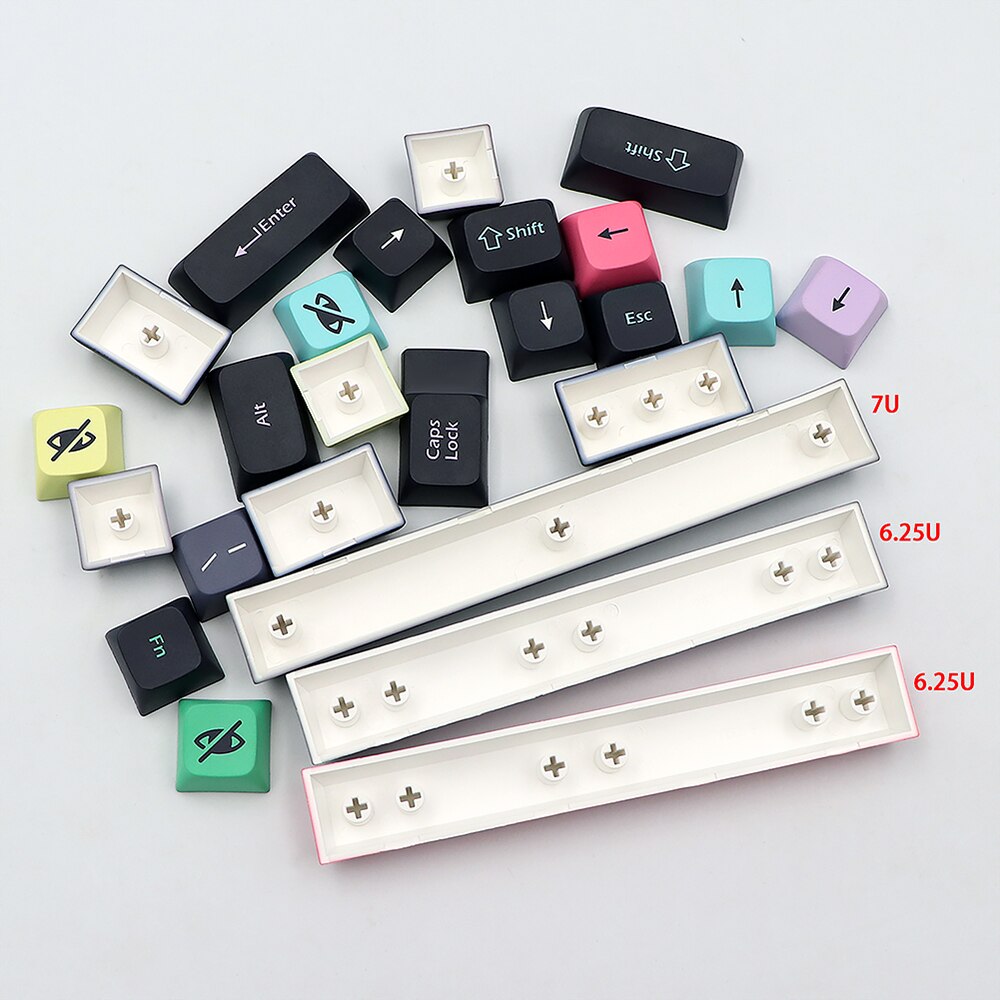 133 Key PBT XDA Profile Keycap Set - Bubblegum