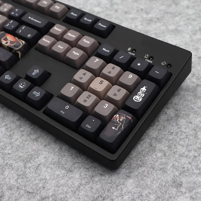 137 Key PBT XDA Profile Keycap Set - The Grim Reaper