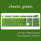 108 Key Doubleshot PBT OEM Profile Pudding Keycaps - Choose from many different colours!