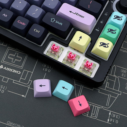 133 Key PBT XDA Profile Keycap Set - Bubblegum